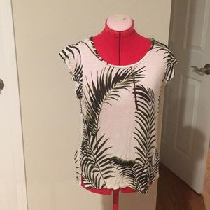 H&M Tropical Print Top